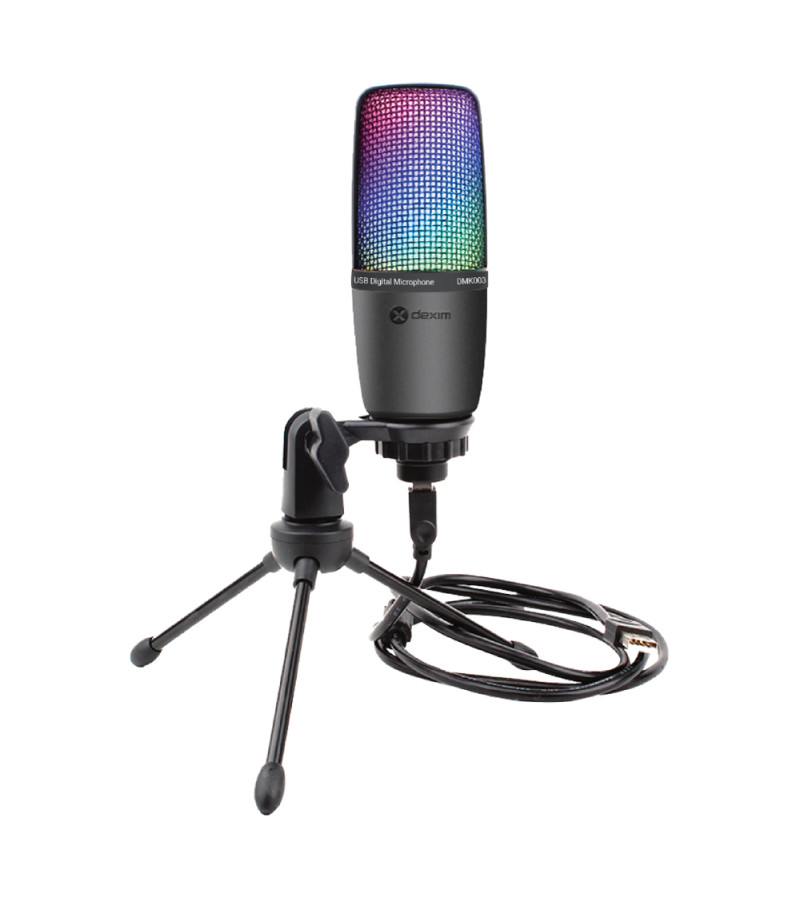 Dexim SME3 USB Kablolu RGB Mikrofon